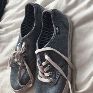 Blue women vans